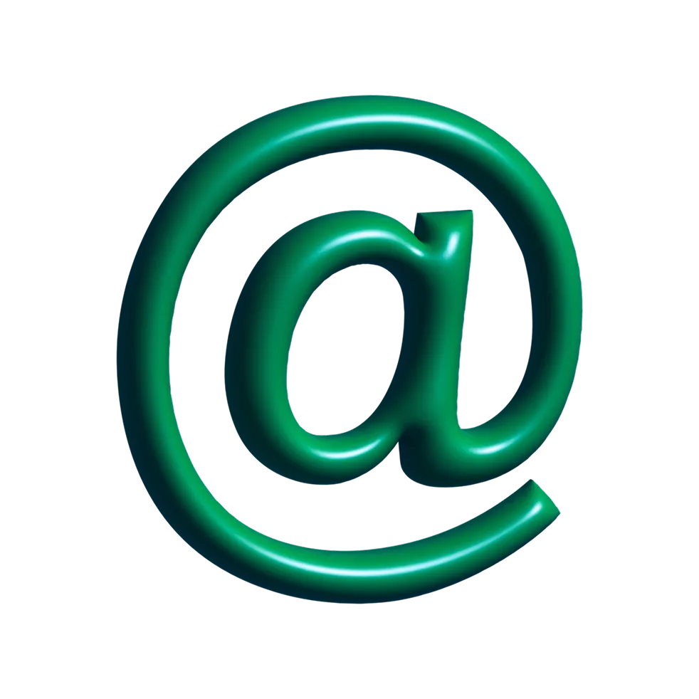 3d version of the @ symbol